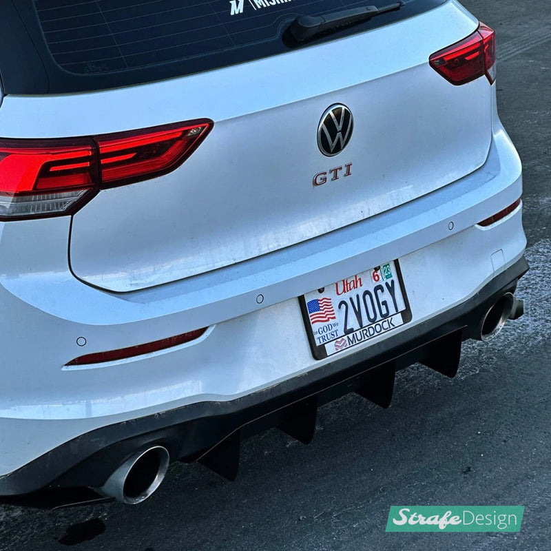 (2022+) Volkswagen MK8 GTI V4 Rear Diffuser