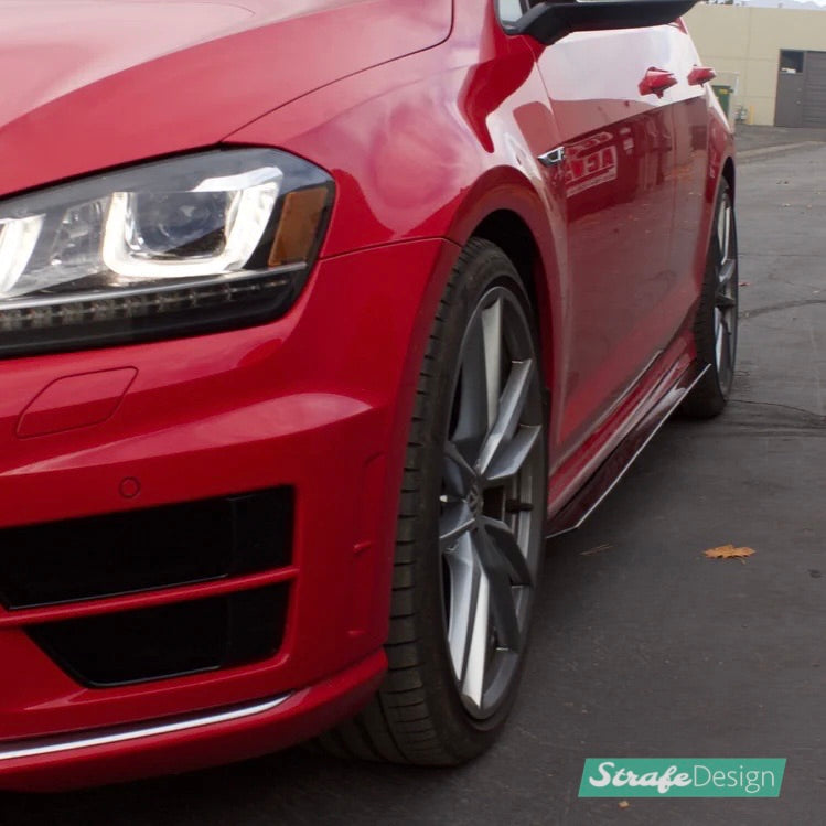 (2015-2021) Volkswagen MK7/7.5 GTI & Golf R V1 Side Skirt Extensions