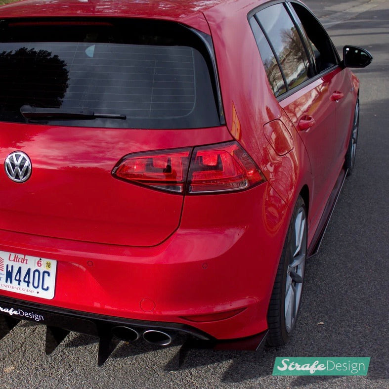 (2015-2021) Volkswagen MK7/7.5 GTI & Golf R V1 Side Skirt Extensions