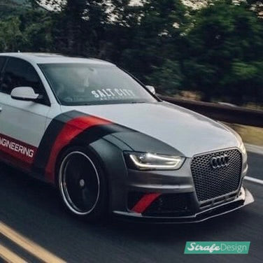 (2009-2016) Audi B8/B8.5 V1 Front Splitter