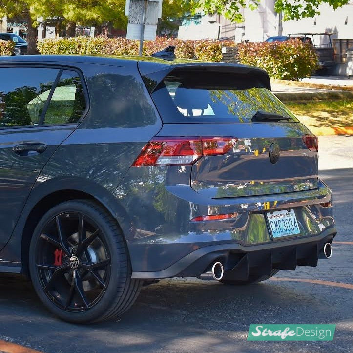 (2022+) Volkswagen MK8 GTI V4 Rear Diffuser