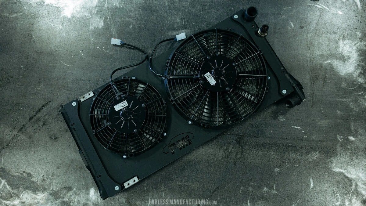 Fabless Fan Shroud - VW  VR6 Corrado