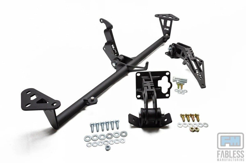 Fabless VR6/02M Complete Mount Kit - VW MK2 Golf/Jetta