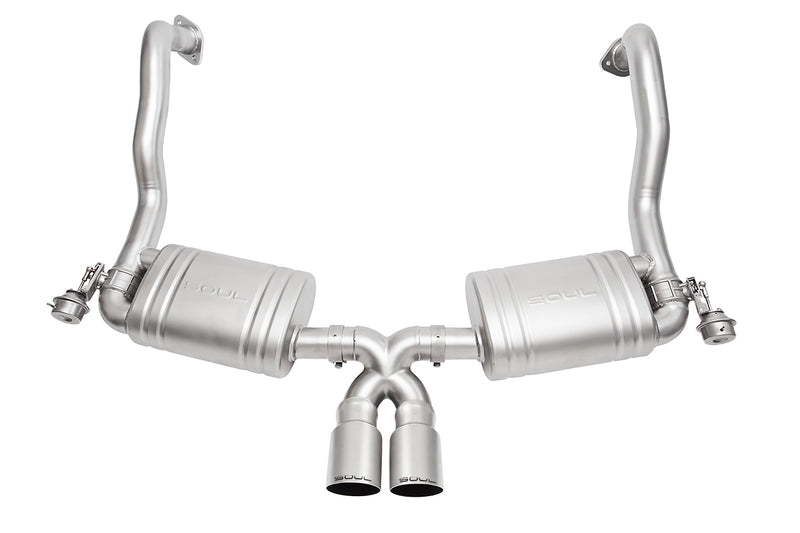 Porsche 981 GT4 / Boxster Spyder / Clubsport SOUL Valved Exhaust System