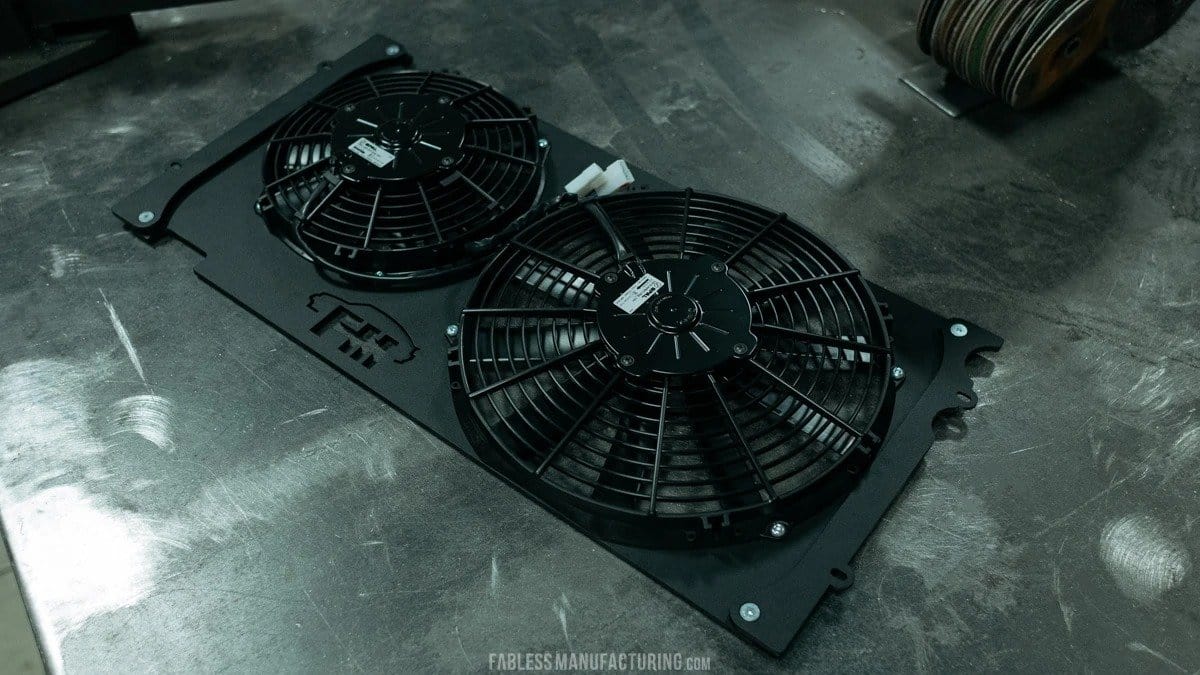 Fabless Fan Shroud - VW  VR6 Corrado