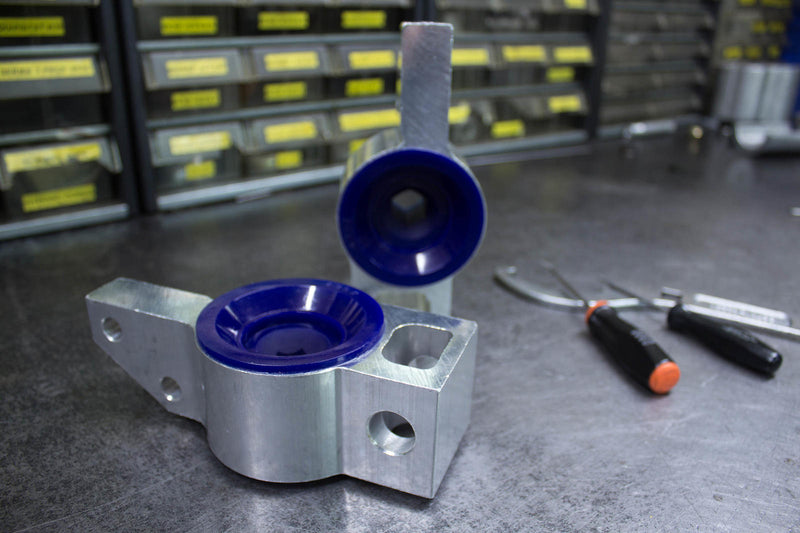 OEM+ Front Lower Control Arm Rear Bushing Mount Bracket & Bushing Kit VW MK5 & MK6