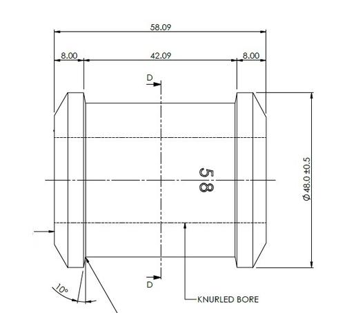Rear Lower Rearward Control Arm - Inner Bushing Kit