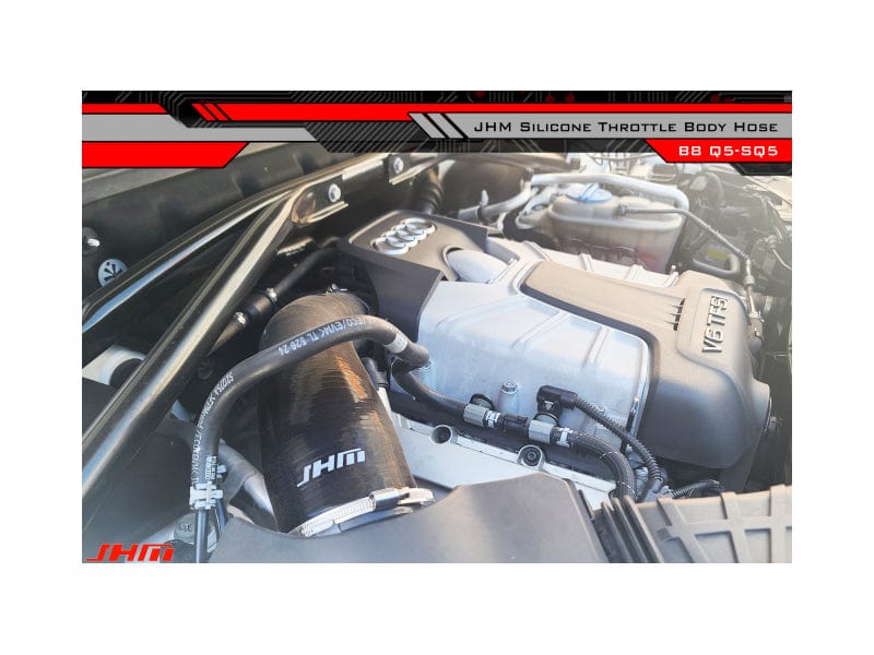 Throttle Body Inlet Hose, Silicone, High-Flow (JHM) for B8 Q5-SQ5 3.0T