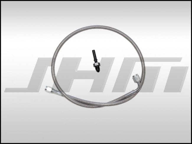 JHM - Clutch Slave Line, Stainless Braided Clutch Line Kit for B5 - S4, C5 A6 - allroad