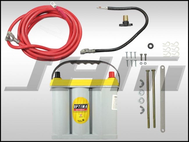 JHM - Lightweight Battery Relocation Kit (w/ Battery) for B6 - B7 A4 - S4