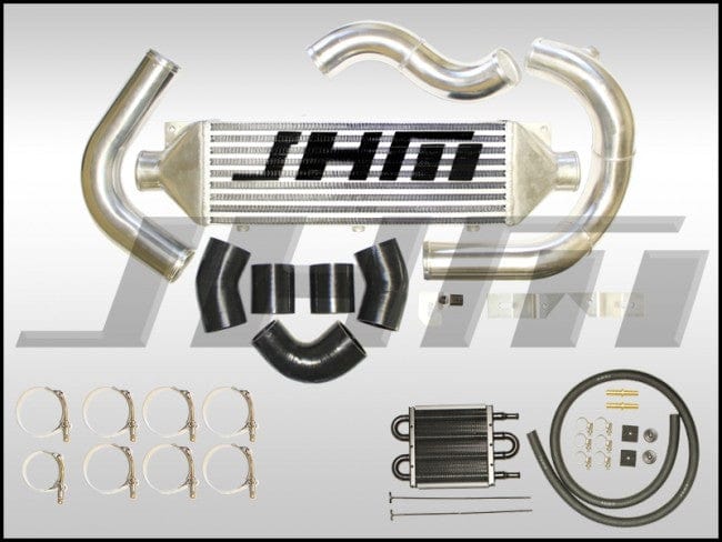 JHM - Intercooler Kit - Front Mount or FMIC (JHM) for B7 - A4 2.0T - BLACK COUPLERS