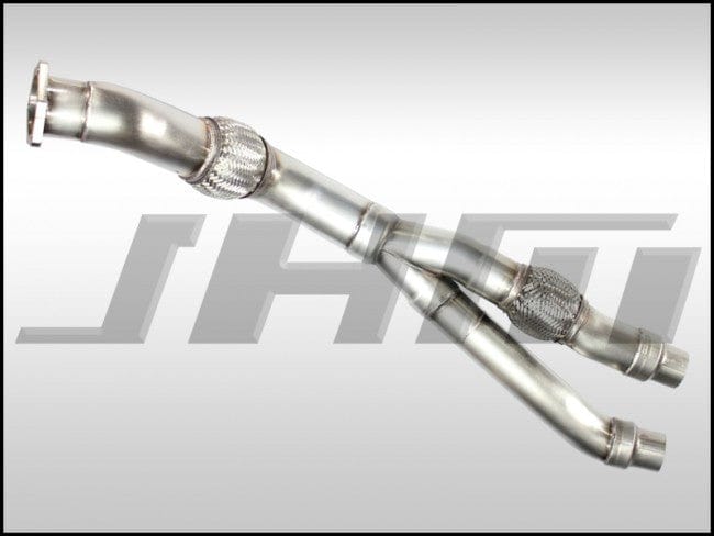 JHM - Exhaust - Downpipe - Y (JHM) 3" to 2.5" for B6 - B7 S4 Cat - Back on B7 - A4 2.0T Manual - CVT