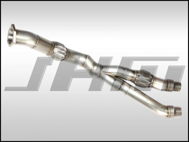 JHM - Exhaust - Downpipe - Y (JHM) 2.75" to 2.5" for B6 - B7 S4 Cat - Back on B7 - A4 2.0T Auto - Tip