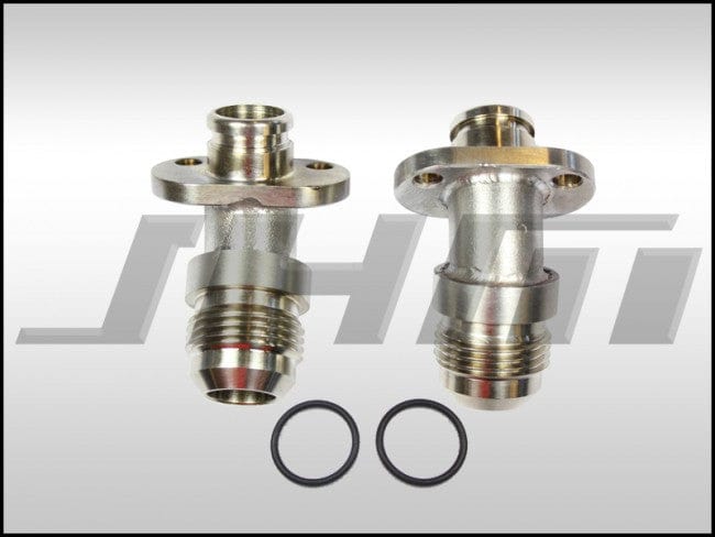 JHM - 12AN Conversion Oil Pan Adapters for B7 - RS4 Oil Cooler