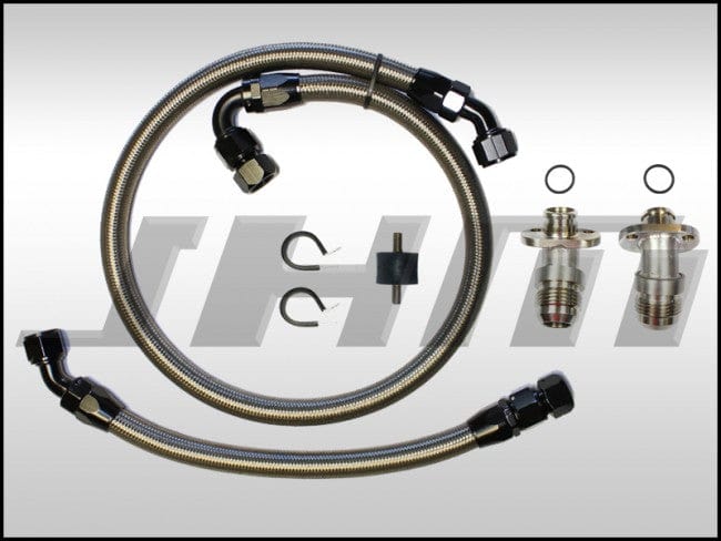 JHM - Oil Cooler Line Upgrade (FOR JHM - SC KITS ONLY) and  - 12AN Conversion Kit for B7 - RS4
