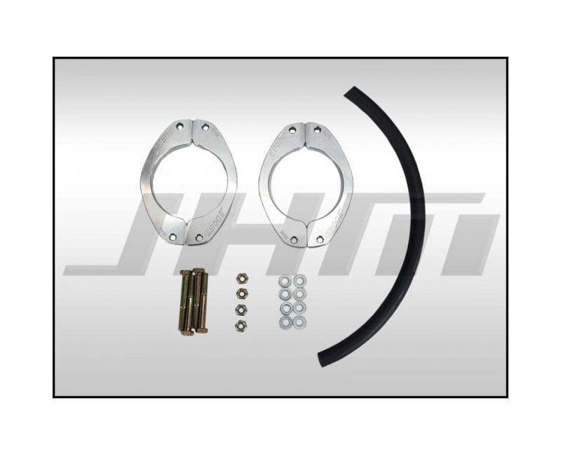 Driveshaft Center Support Bearing Carrier Insert - Billet Upgrade Kit (JHM) NO CUTTING REQUIRED for ALL Audi-VW B5 C5 B6 C6 B7 C7 B8 B9 and more