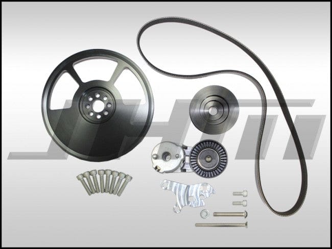 JHM - 6 - Rib Alternator Belt Conversion Kit, Version 2 for B6 - B7 S4 and C5 - allroad w 4.2L (40v)