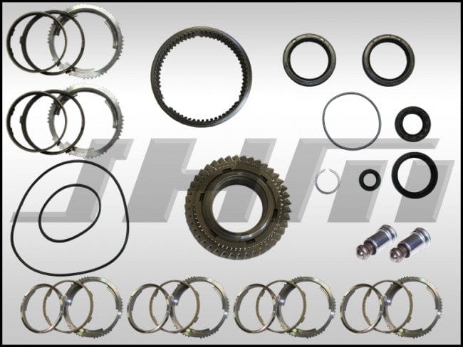 JHM - Transmission Rebuild Kit, 0A3 MT (JHM - Performance), FULL, 1 - 2 Collar Update, 2nd Gear for B6 - B7 S4