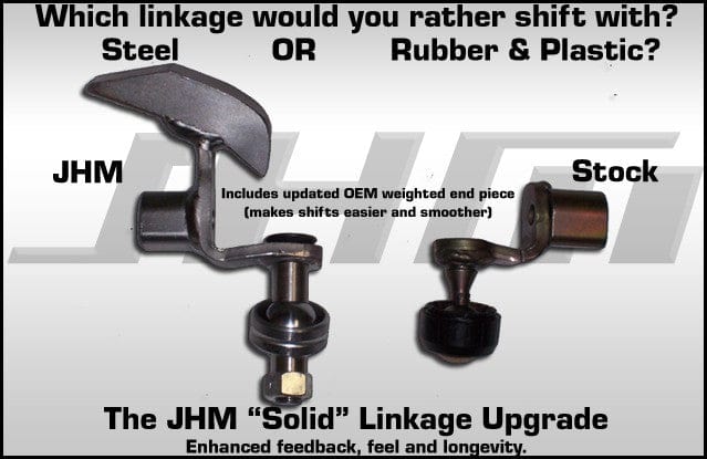 JHM - Solid Linkage Upgrade for 02 - 03 B6 A4 3.0l V6 only(6 - speed)