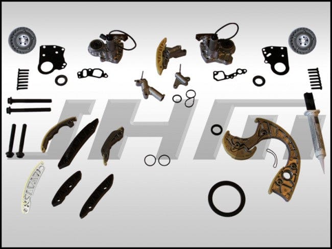 JHM - Timing Chain Service Kit (JHM - OEM) for B6 - B7 S4, C6 A6 and C5 allroad w chain 4.2L 40v - FULL