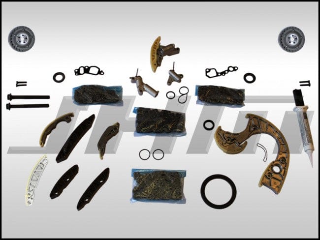 JHM - Timing Chain Service Kit (JHM - OEM) for B6 - B7 S4, C6 A6 and C5 allroad w chain 4.2L 40v - INTERMEDIATE PLUS