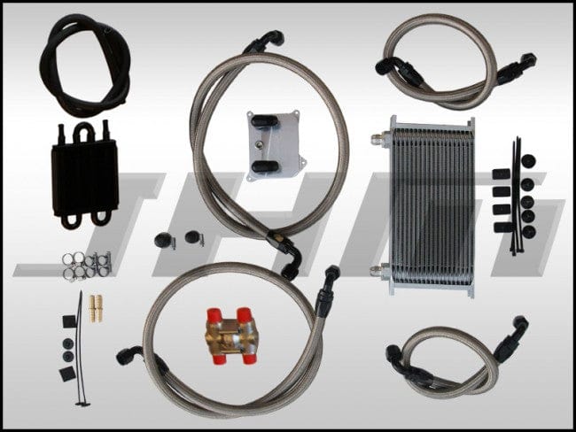 JHM - Oil Cooler and Auxiliary Radiator Delete Kit for B6/B7 S4 and C5 - allroad w chain 4.2L
