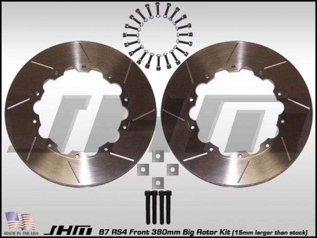 JHM - Front Rotor Rings(pair) BBK 380mm - JHM Lightweight for B7 RS4