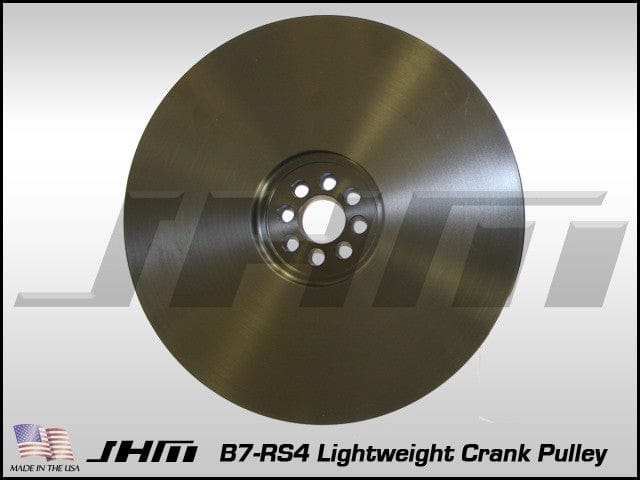 JHM - Lightweight Crank Pulley for B7 - RS4 w 4.2L (32v) V8