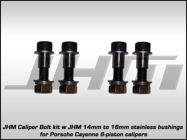 JHM - Front Caliper Bolt Kit, Porsche Cayenne (Brembo 6 - piston)
