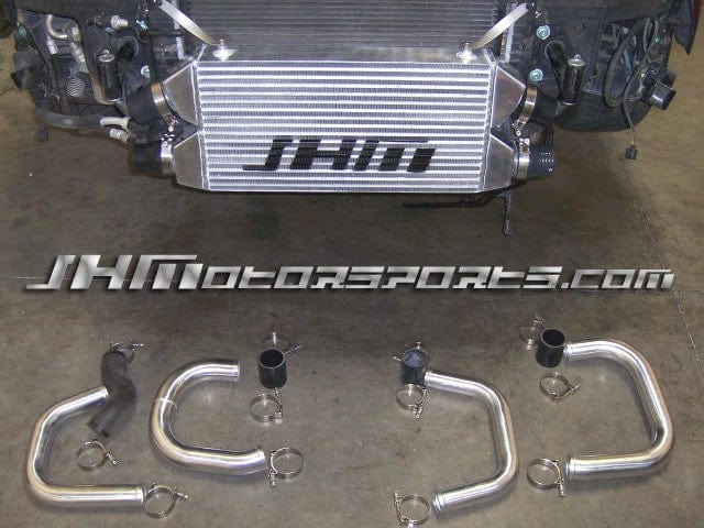 JHM - Front Mount Intercooler (FMIC) Kit for B5 S4 and RS4 2.7t - BLACK COUPLERS