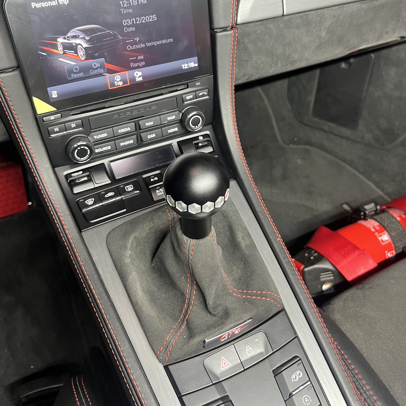 Hex Billet Aluminum Weighted Shift Knob 718/981/991/992