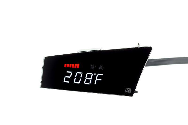 Digital Multifunction V3 Gauge - Red/White Display - Without Vent