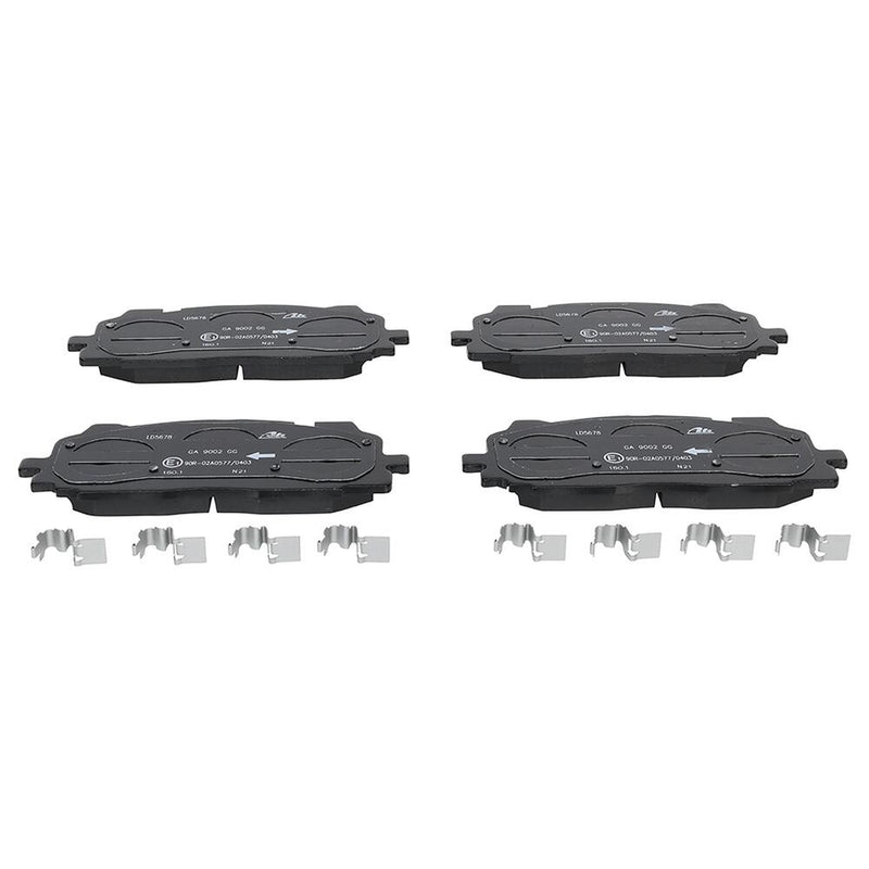 Ate Ceramic Brake Pad Set 4 K0698151 Aa