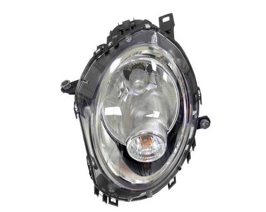 Mini Headlight Assembly – Driver Side (Halogen) (w/ Clear Turnsignal) 63122751875 – Automotive Lighting 63122751875