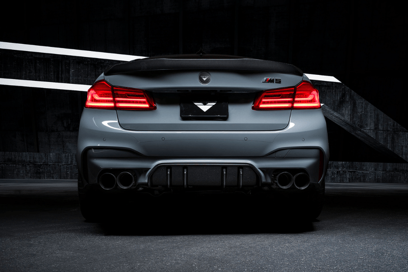 Vorsteiner VRS Aero Decklid Spoiler Carbon Fiber PP 2x Glossy For BMW M5 F90 - 5260BMV