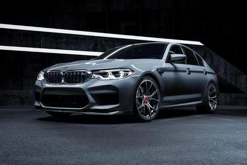 Vorsteiner VRS Aero Front Spoiler Carbon Fiber PP 2x2 Glossy For BMW M5 F90 - 5220BMV