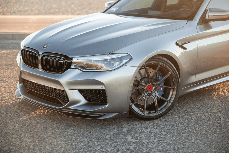 Vorsteiner VRS Aero Front Spoiler Carbon Fiber PP 2x2 Glossy For BMW M5 F90 - 5220BMV