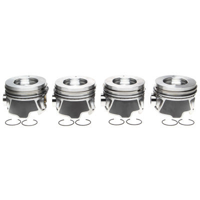 Piston Set w/Rings   4pk GM 6.6L Duramax RH