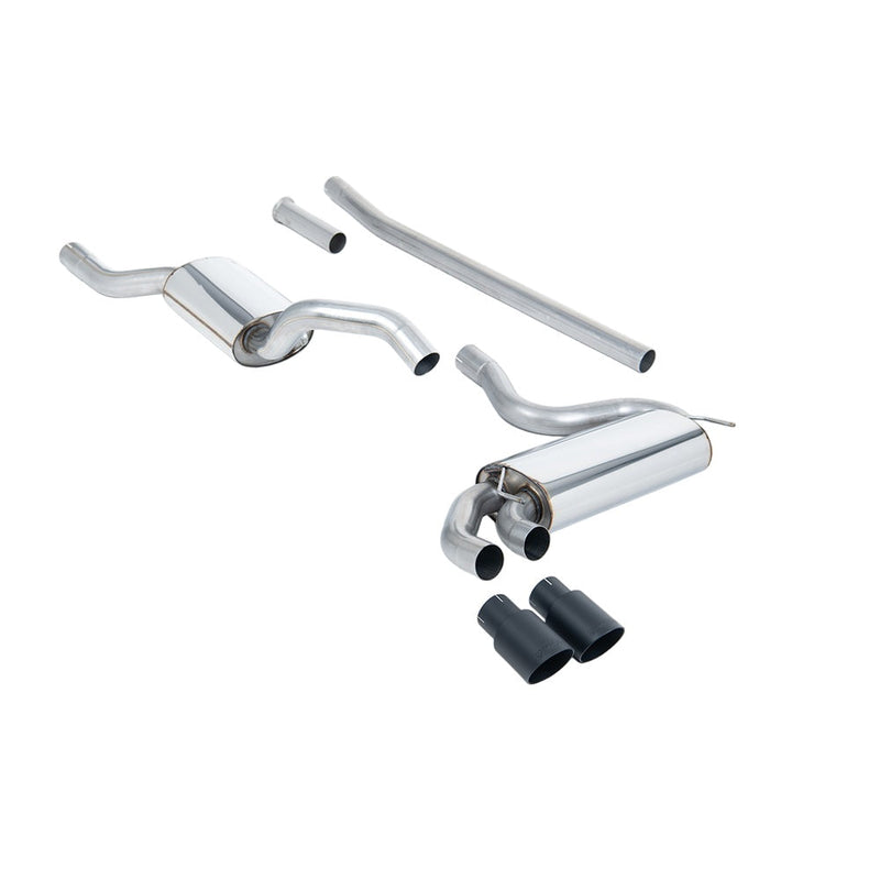 Milltek Downpipe-back Exhaust Audi Coupe UR Quattro 10v Turbo 81-89