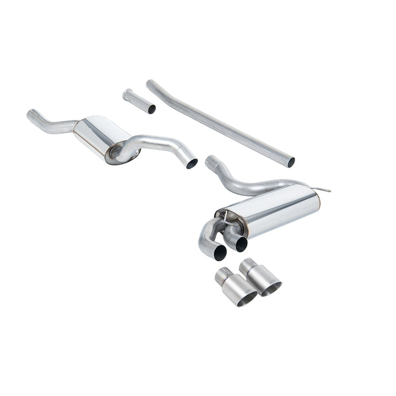 Milltek Downpipe-back Exhaust Audi Coupe UR Quattro 10v Turbo 81-89