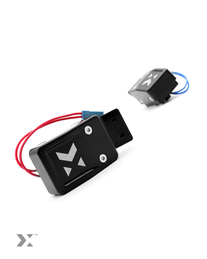 MMX Gear shift paddles | G Series Inc. LCI | Titanium Magnetic Paddle Inc Fitting kit