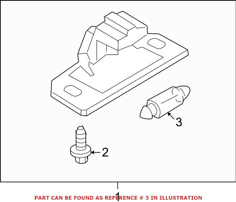 License Plate Bulb
