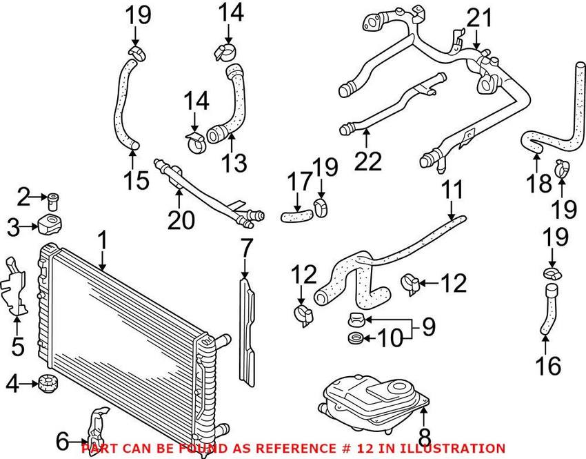 VW Hose Clamp (30-45x9mm) N10258001