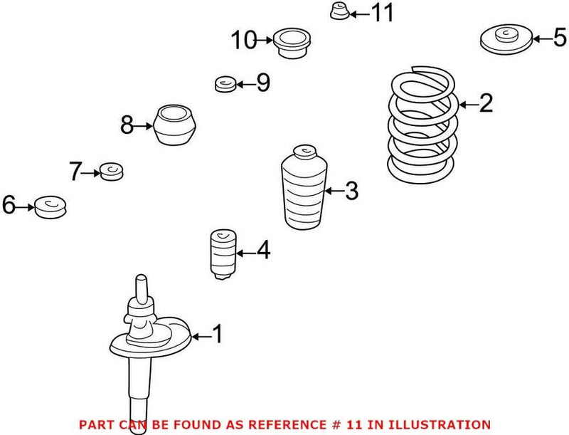 Genuine VW/Audi VW Self Locking Nut N90353604