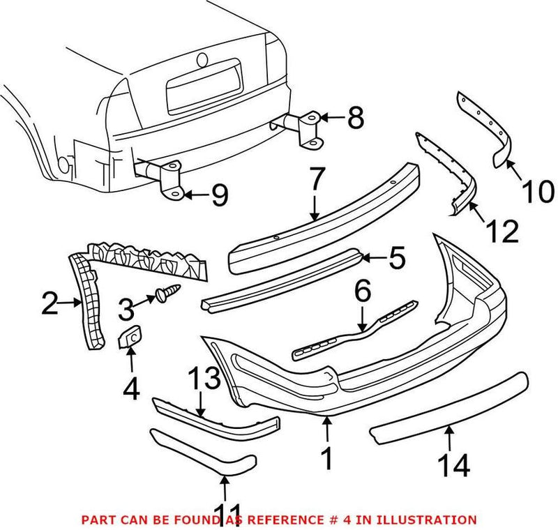 Interior Retaining Clip