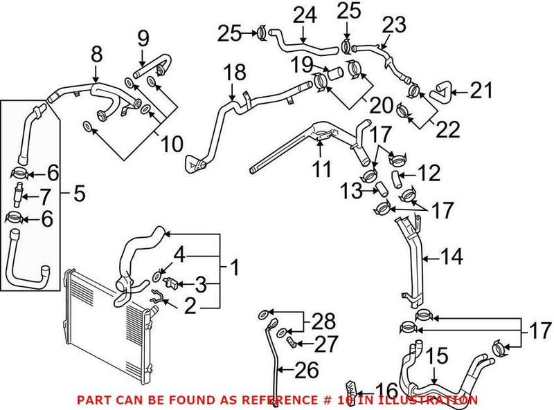 GENUINE VW/AUDI O-Ring N 907 834 01