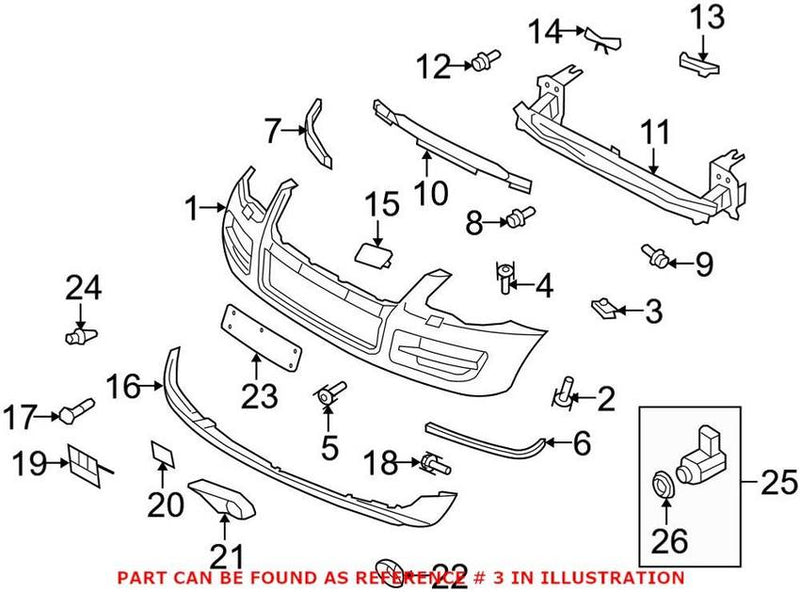 Genuine VW/Audi VW Speed Nut N90825101