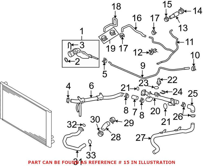 VW Spring Clip N90986501