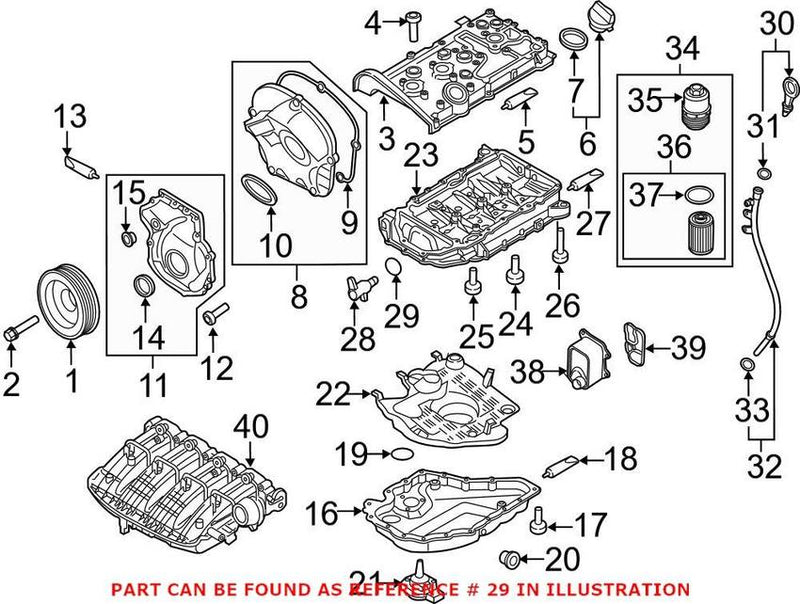 Engine Oil Tube O-Ring