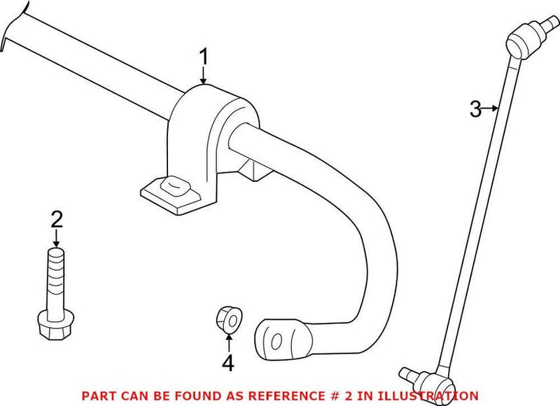 Genuine VW/Audi VW Hex Bolt (M8x75) N91073401